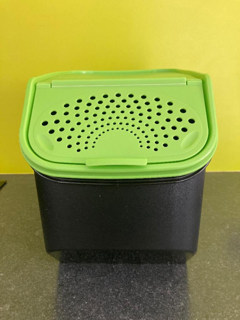 Tupperware aardappelbak, Ophalen of Verzenden, Gebruikt, Groen