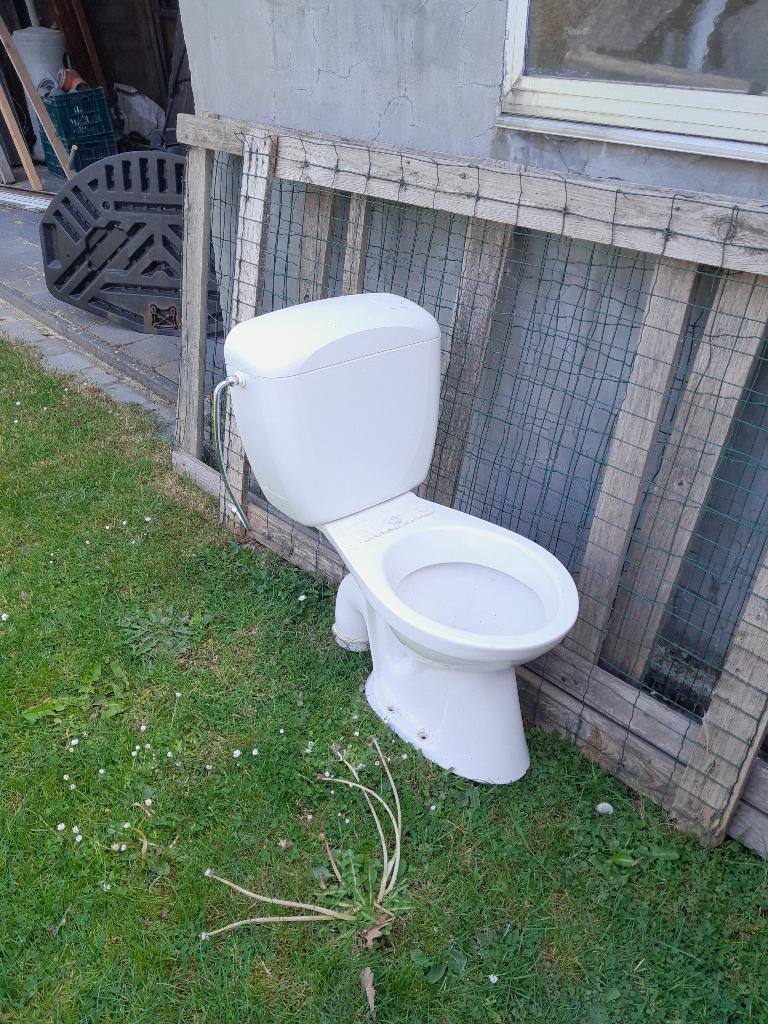 Wc - toilet, Enlèvement, Utilisé, Toilettes