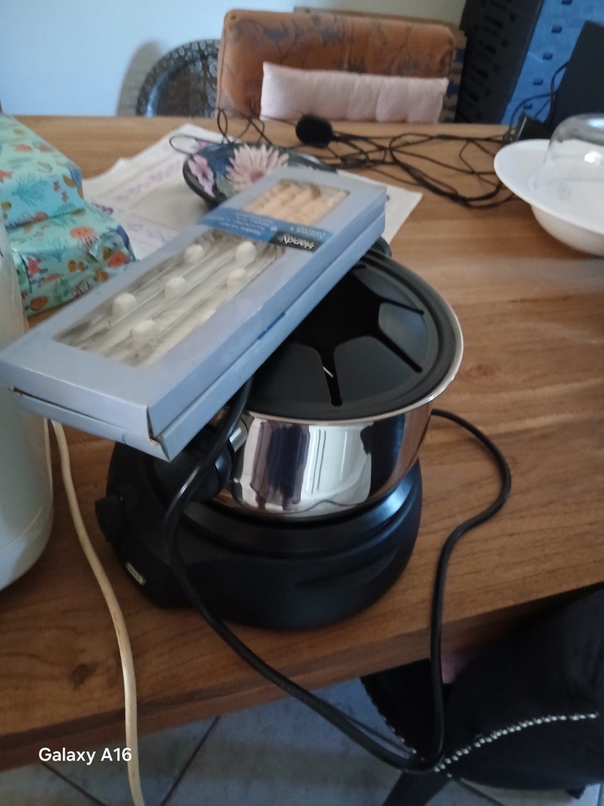 vondeuset, Elektronische apparatuur, Fonduesets, Ophalen