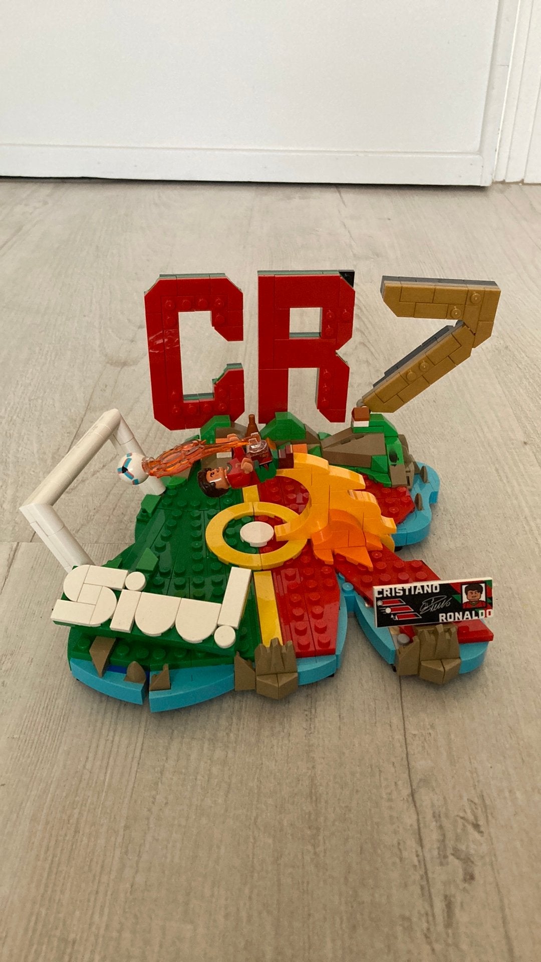 Compleet ingezette Lego éditions Ronaldo set, Kinderen en Baby's, Speelgoed | Duplo en Lego, Ophalen, Nieuw, Compleet, Lego