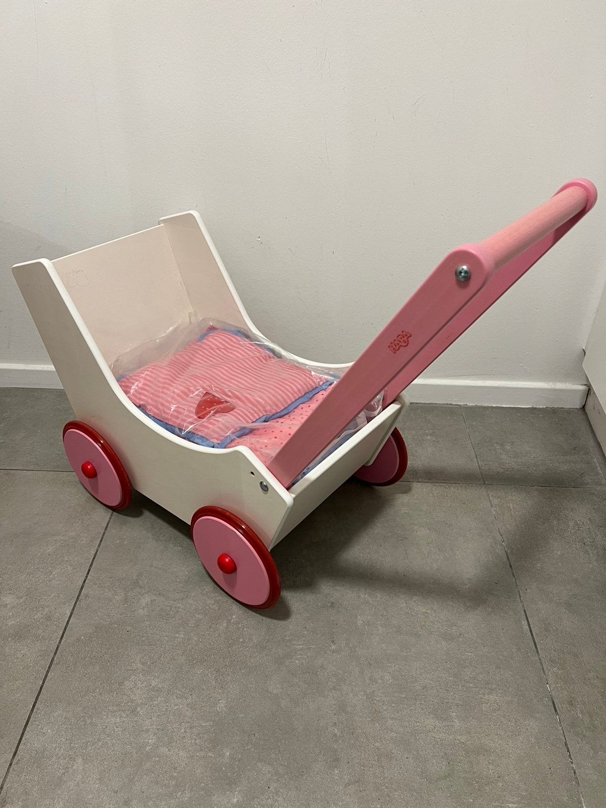 Haba - Poppenwagen, Ophalen, Nieuw