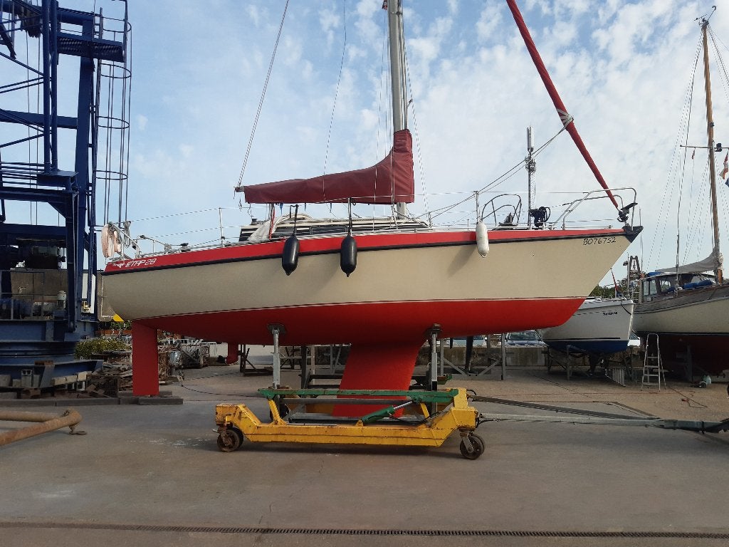zeilboot, Watersport en Boten, Kajuitzeilboten en Zeiljachten, 9 m, Gebruikt, Binnenboordmotor, 1.80 meter