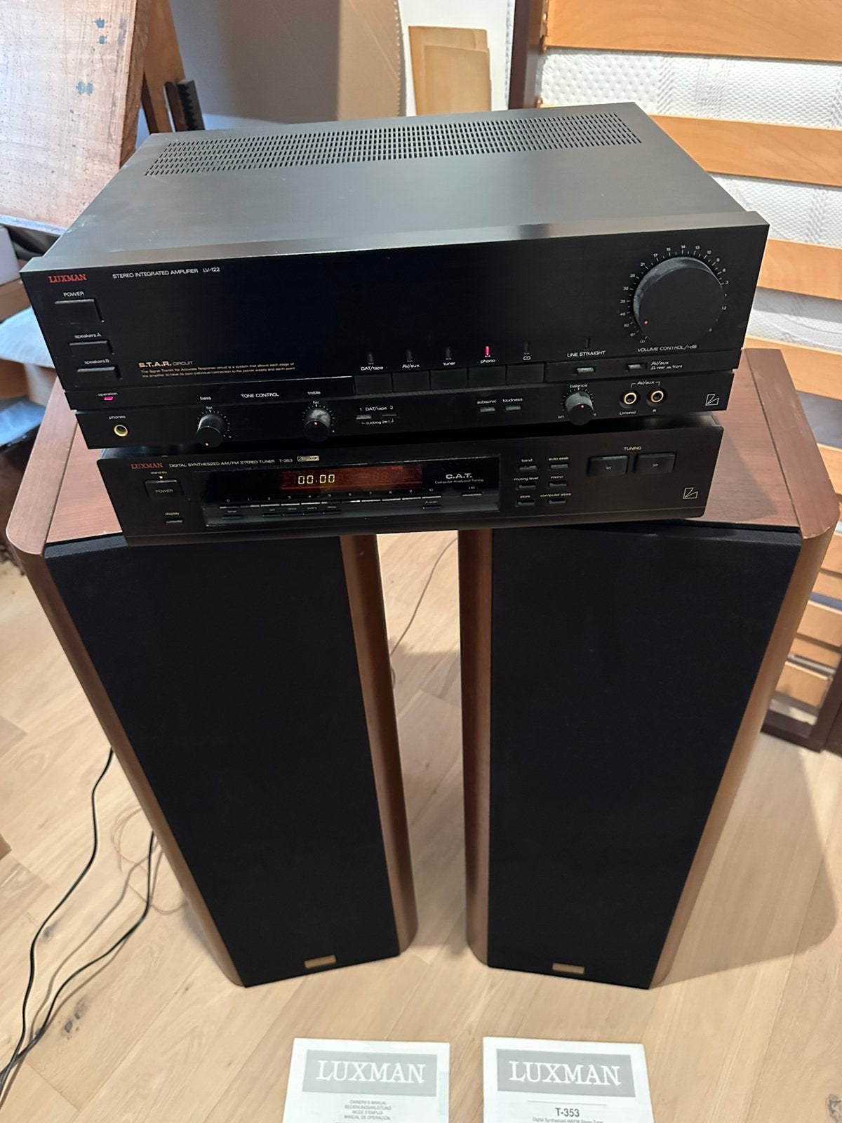 Tuner & amplificateur & haut-parleurs, TV, Hi-fi & Vidéo, Chaîne Hi-fi, Enlèvement, Comme neuf