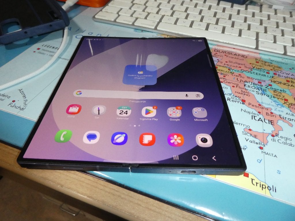 Samsung Galaxy Fold 6-256 Go, Télécoms, 10 mégapixels ou plus, Comme neuf, Enlèvement, Sans abonnement