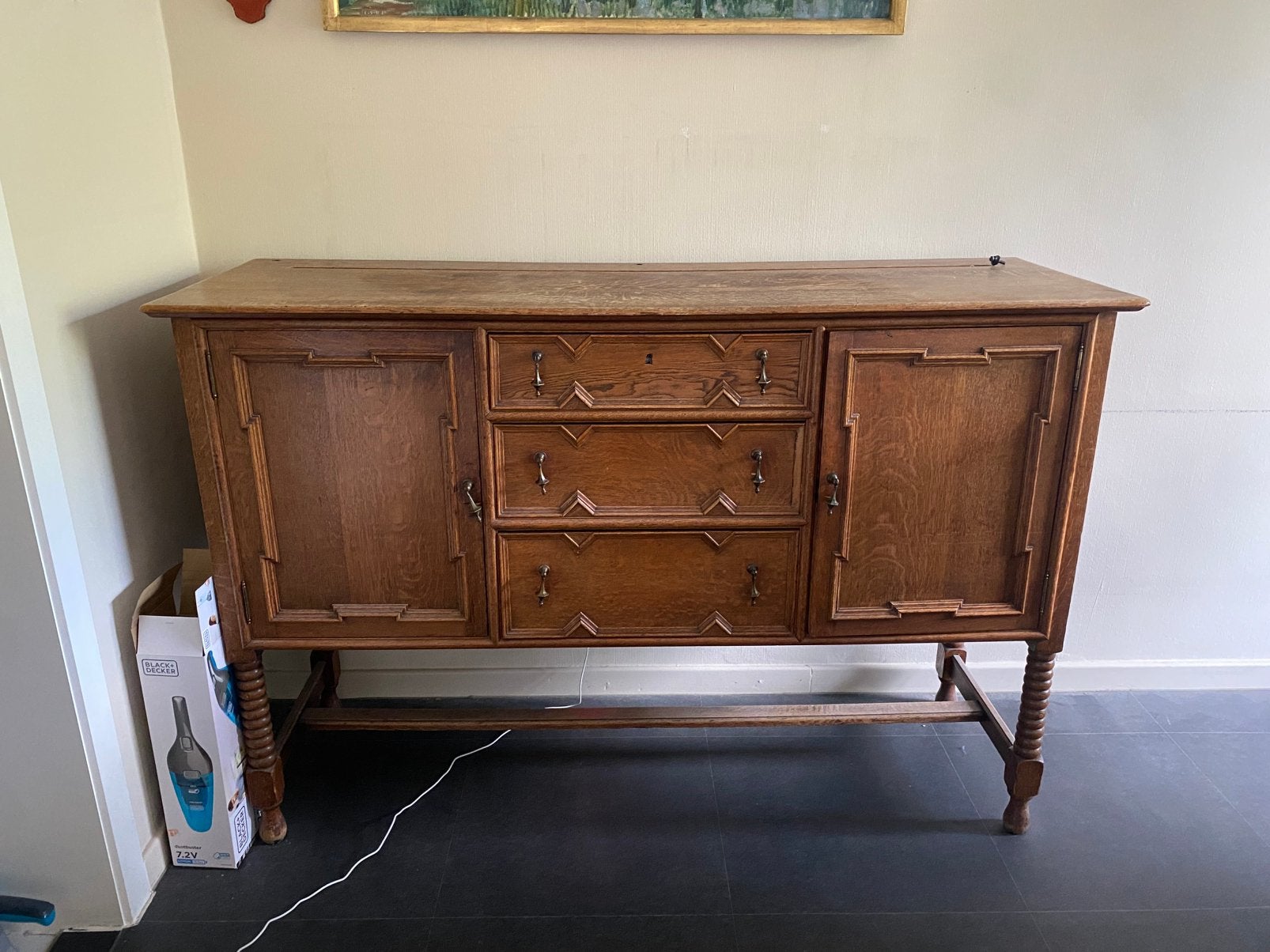 Dressoir kast, Ophalen, Zo goed als nieuw, 50 tot 75 cm, Met lade(s)