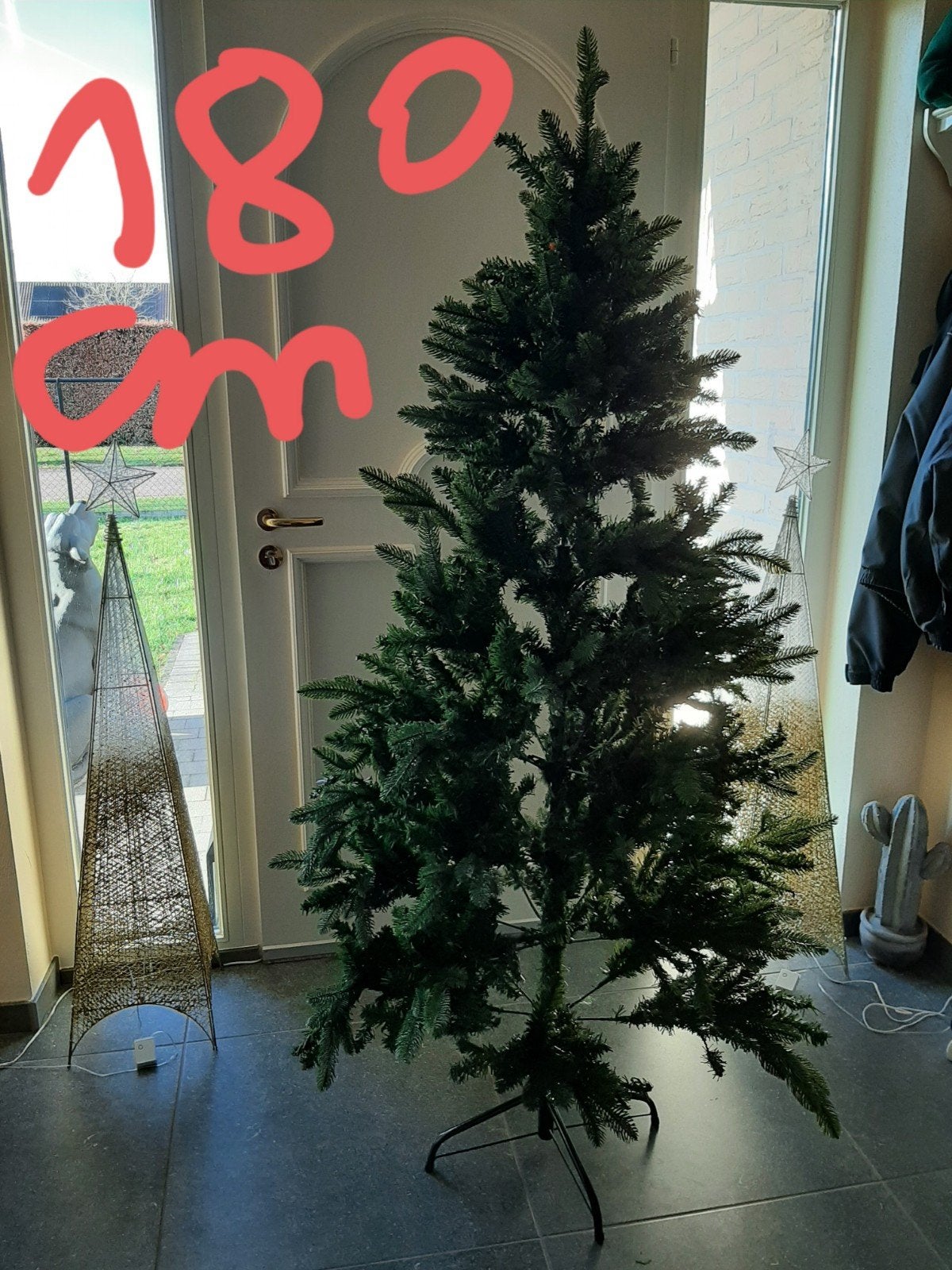 kerstboom 180 cm, Ophalen