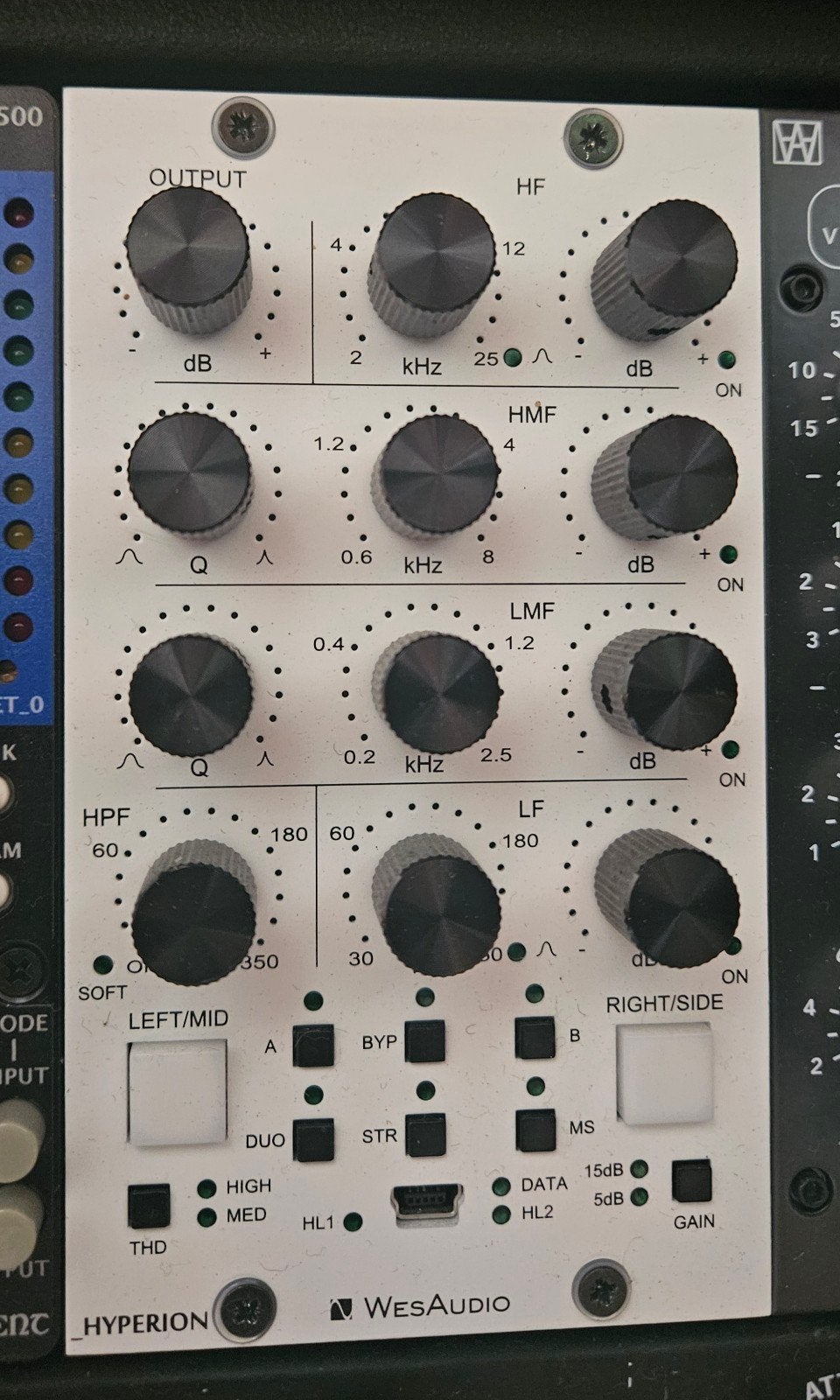 WES audio Hyperion 500 serie EQ, Enlèvement ou Envoi