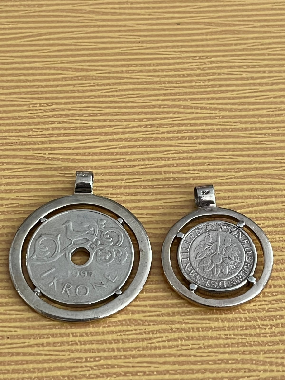 Medalions verguld zilver 925, Ophalen of Verzenden, Zo goed als nieuw, Zilver