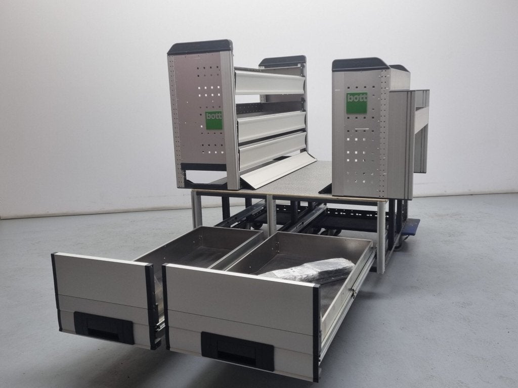 Bott bedrijfswagen inrichting bedrijfswageninrichting