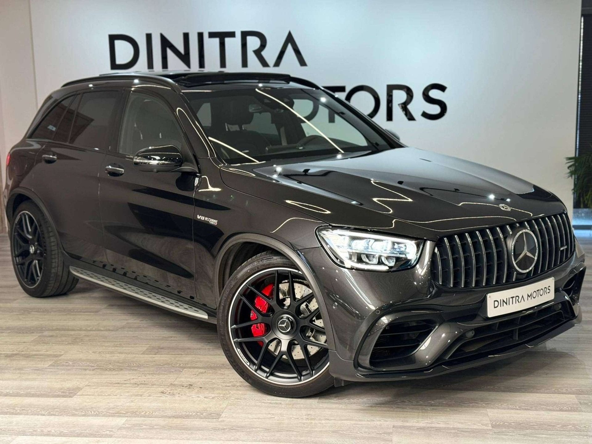 Mercedes-Benz GLC 63 AMG S AMG 4-Matic+ V8 – 510 PK / Lich, Automaat, Dealer onderhouden, Zwart, 5 deurs