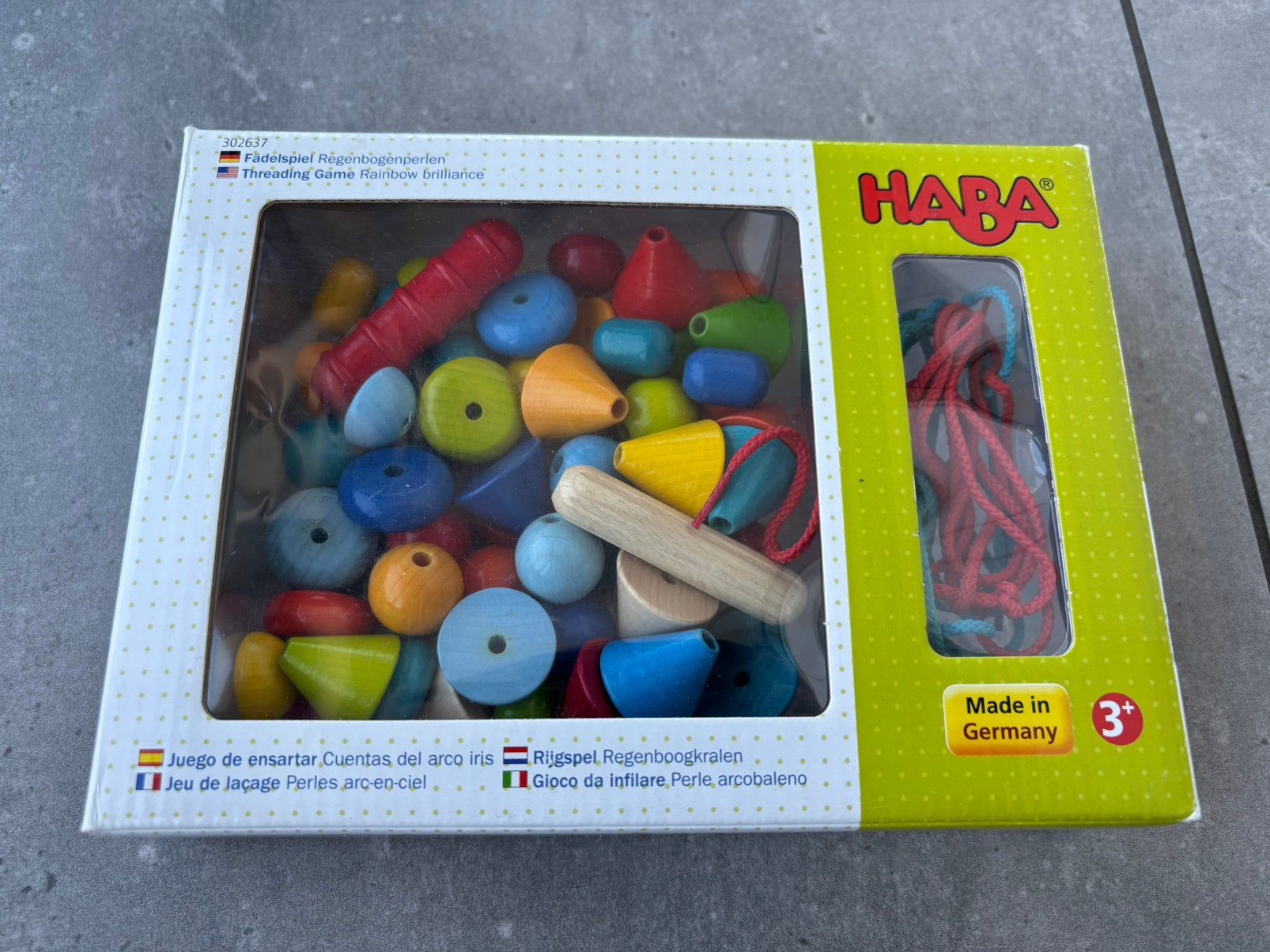 Haba kralen rijgen, Kinderen en Baby's, Speelgoed | Educatief en Creatief, Ophalen, Zo goed als nieuw