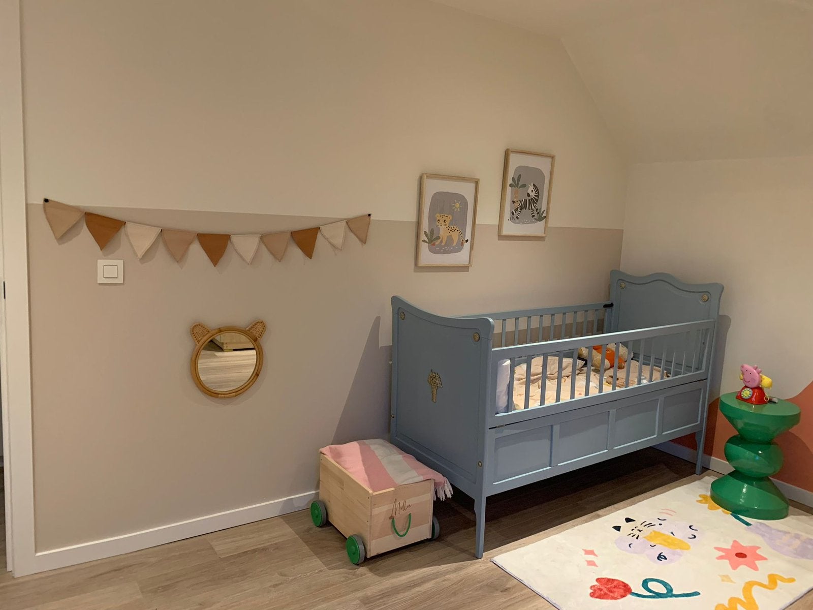 Kinderbed, Enlèvement, Comme neuf, Sommier à lattes