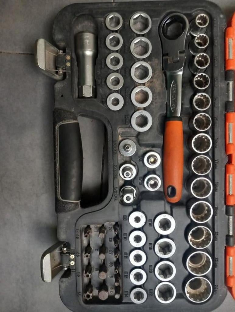Bacho doppenset doorsteek 53D - S530T Bacho, Doe-het-zelf en Bouw, Gereedschap | Handgereedschap, Ophalen