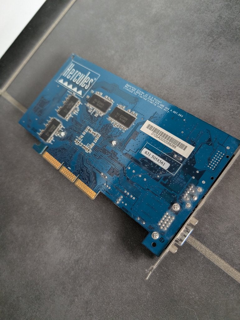 Hercules 3D Prophet 4500 64 MB  Carte graphique rétro, Enlèvement ou Envoi, Autres chipsets, Comme neuf, AGP