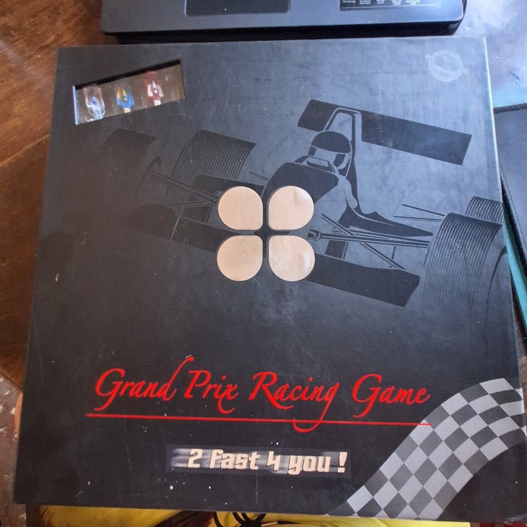 grand prix racing game, Hobby en Vrije tijd, Gezelschapsspellen | Overige, Drie of vier spelers, Ophalen of Verzenden, Gebruikt