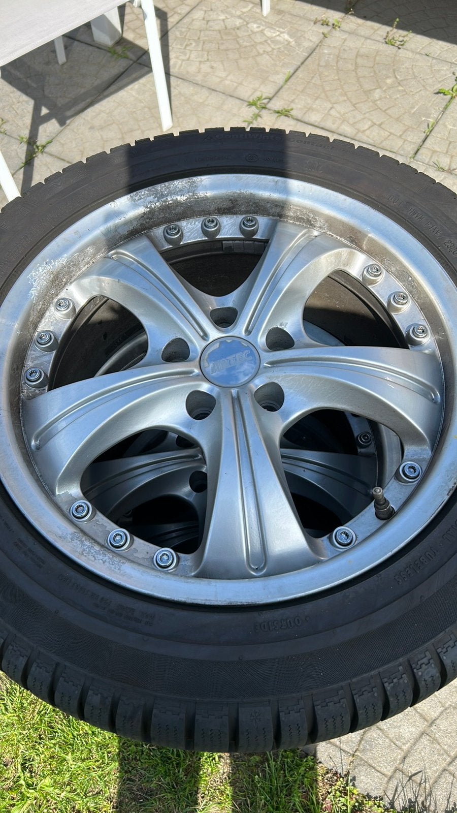 W140 velgen met winterbanden, Enlèvement, Pneus hiver, Jante(s)