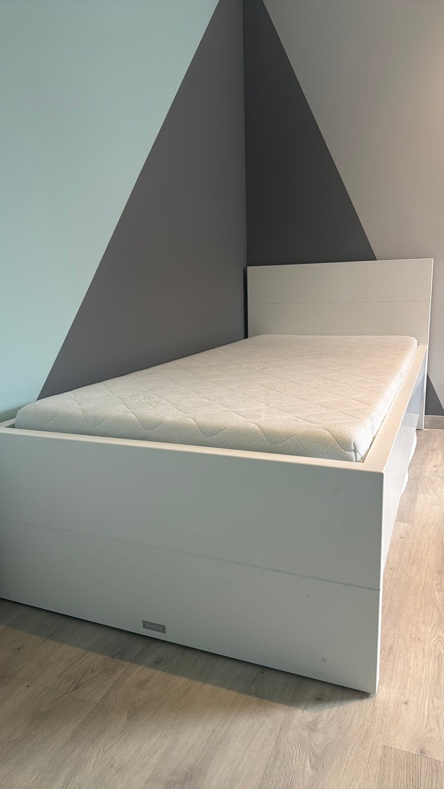 Bopita bed 90x200 + matras, Huis en Inrichting, Slaapkamer | Bedden, Ophalen, Gebruikt, 90 cm, Eenpersoons