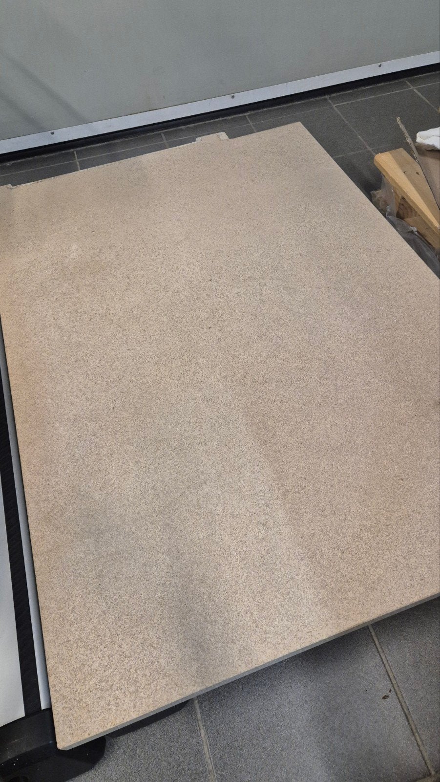 Keukenblad in zandsteen, Ophalen, Gebruikt, Overige materialen, 20 tot 50 mm