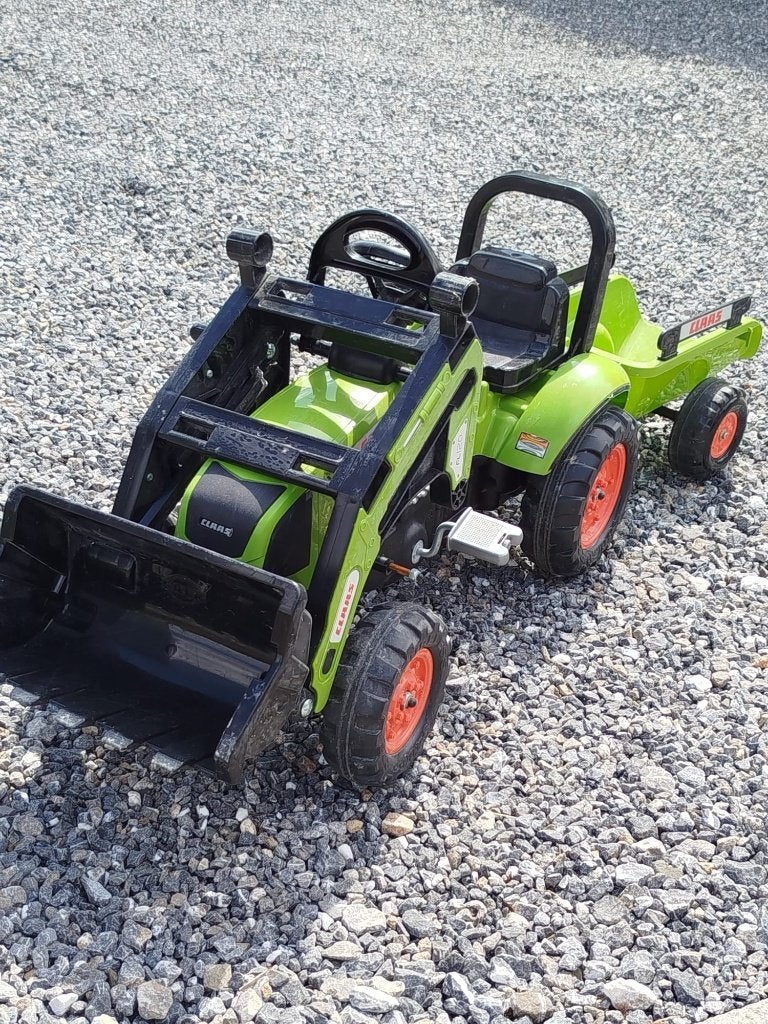 Tracteur à pédales enfant, Ophalen, Gebruikt, Overige merken, Met kar of aanhanger