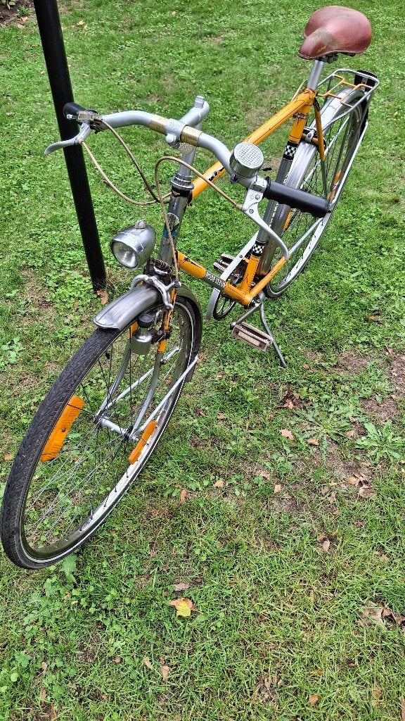 GROTE goede retro RODE LEEUW herenfiets SA3v. alles in orde, Fietsen en Brommers, Ophalen