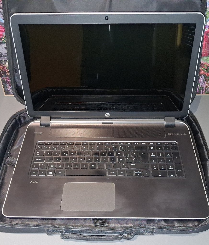 PC portable HP Pavillon 17 + housse, HDD, Enlèvement ou Envoi, Azerty, HP