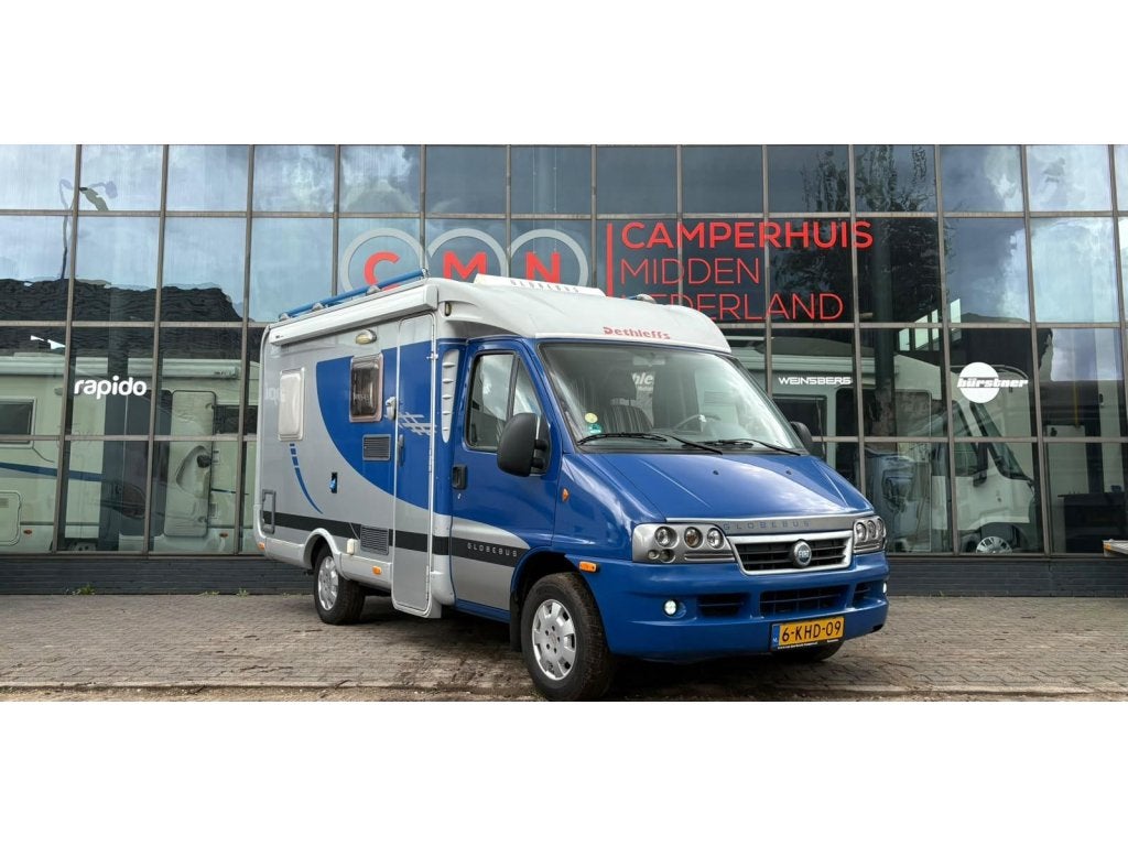 Dethleffs Globebus T 2 Airco,Vastbed,Luifel, Caravans en Kamperen, Ringverwarming, Bedrijf, Tot en met 3, Boiler
