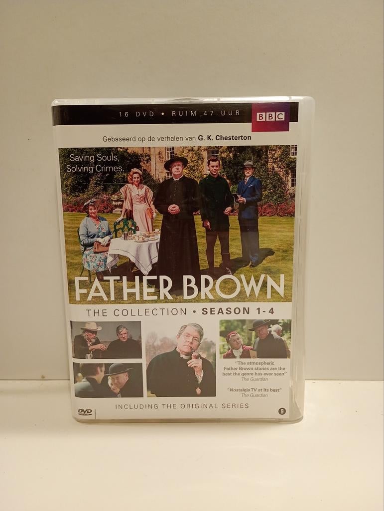 Father Brown seizoenen 1-4 + complete eerste reeks, Cd's en Dvd's, Ophalen of Verzenden