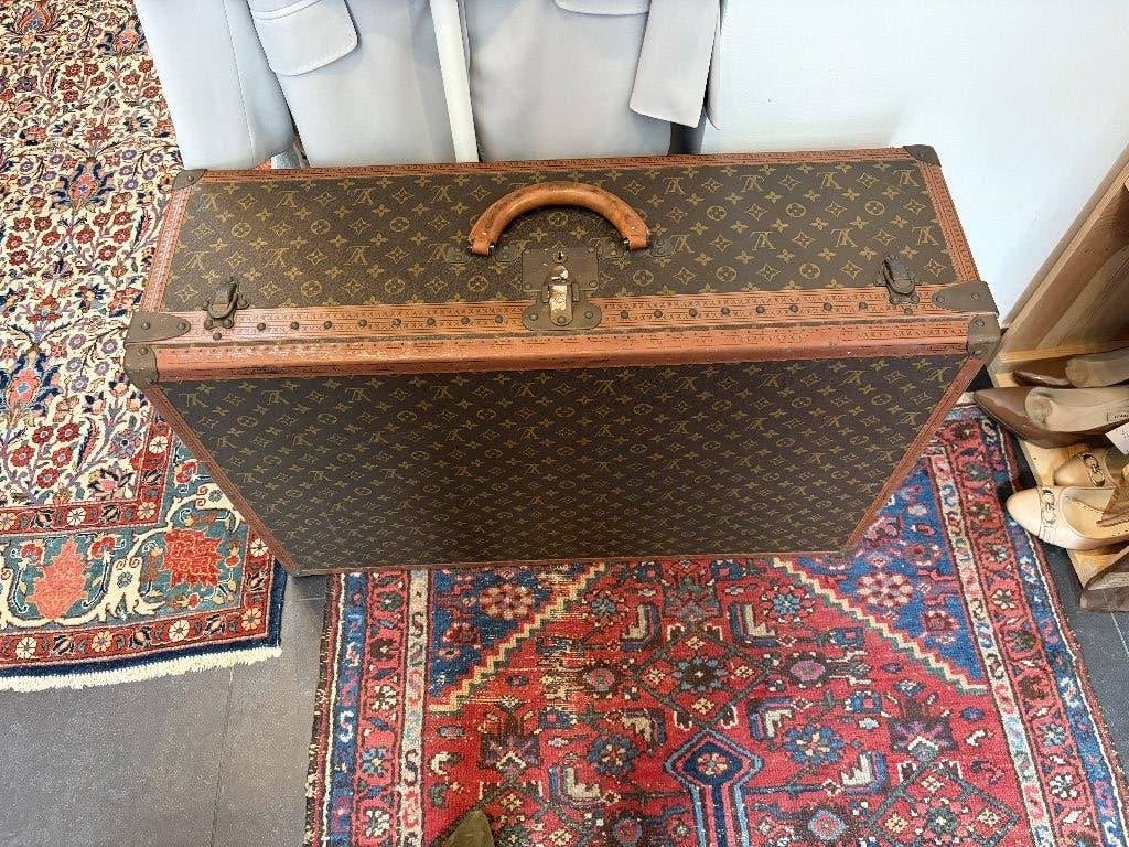 Louis Vuitton Alzer 80 mid 70's, Ophalen, Gebruikt, Slot, Leer