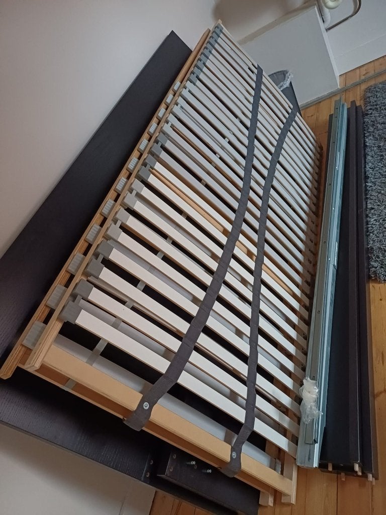 4 lattenbodems te koop, Ophalen, Gebruikt, 90 cm, Eenpersoons