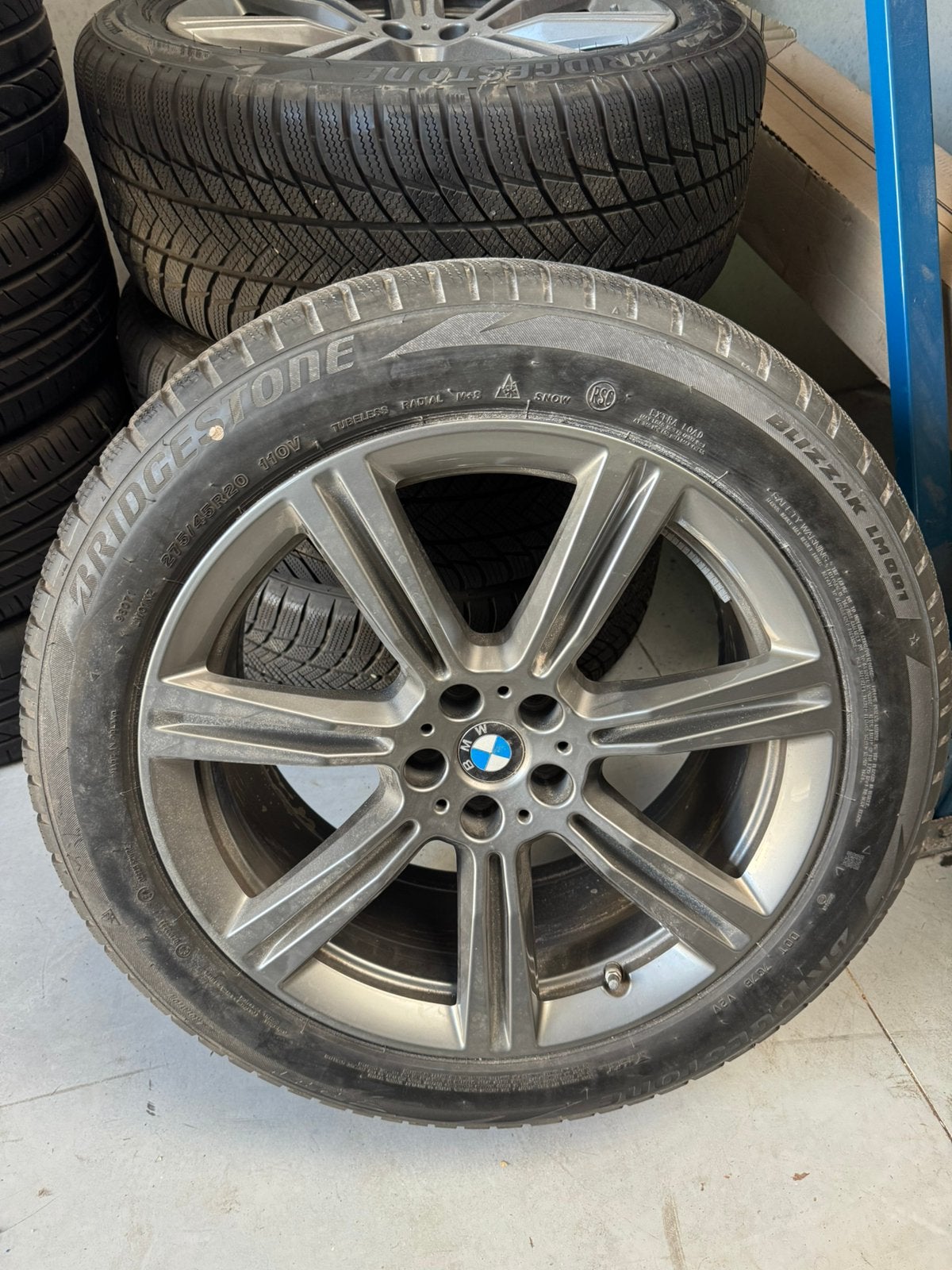 Kit hiver BMW X5 20 pouces, Pneus hiver, Enlèvement, 20 pouces, Jante(s)