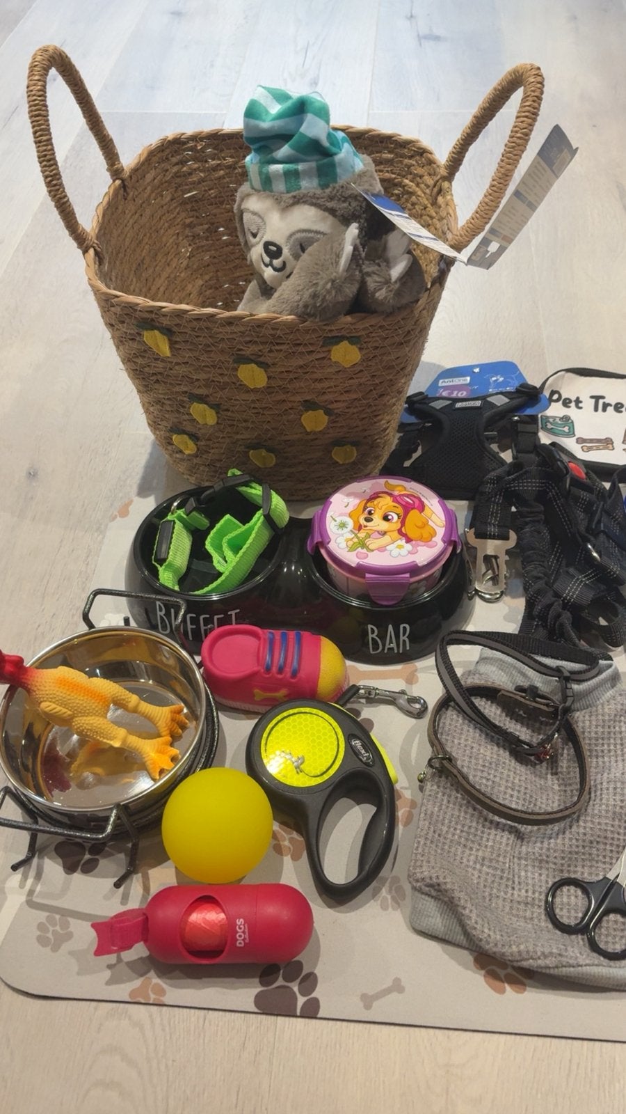 Puppy starterspakket, Ophalen, Nieuw