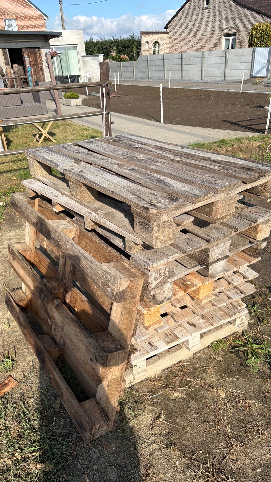 Paletten, Doe-het-zelf en Bouw, Hout en Planken, Ophalen, Zo goed als nieuw