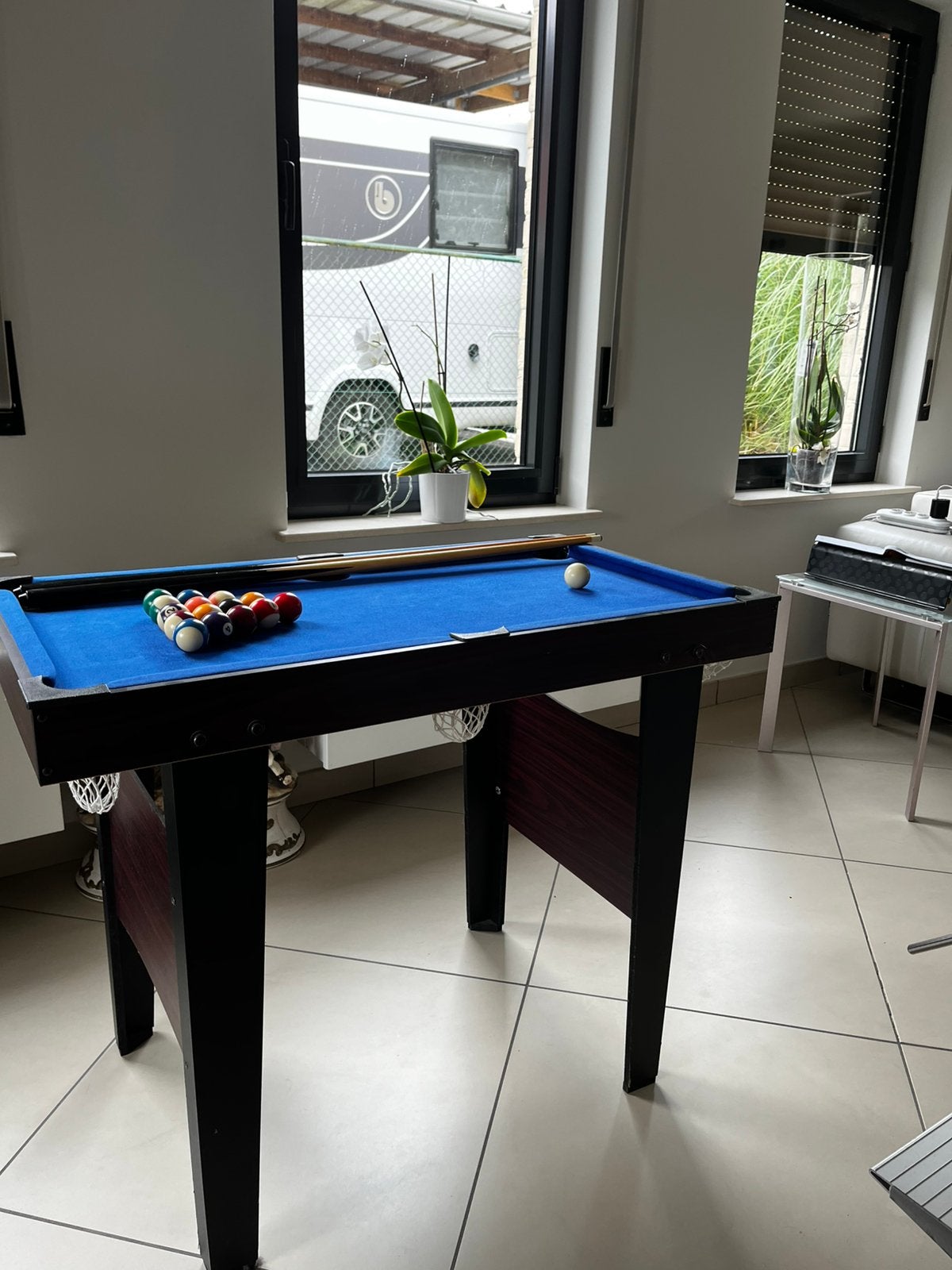 Kleine biljardtafel, Ophalen, Gebruikt, Biljarttafel