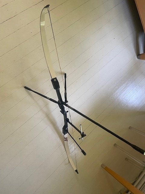 handboog recurve competition compleet Samick, Sport en Fitness, Ophalen, Gebruikt, Recurveboog