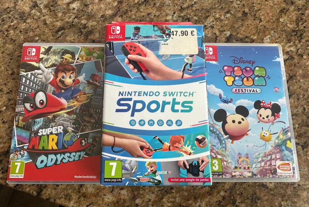 Nintendo switch games, Ophalen of Verzenden, Gebruikt