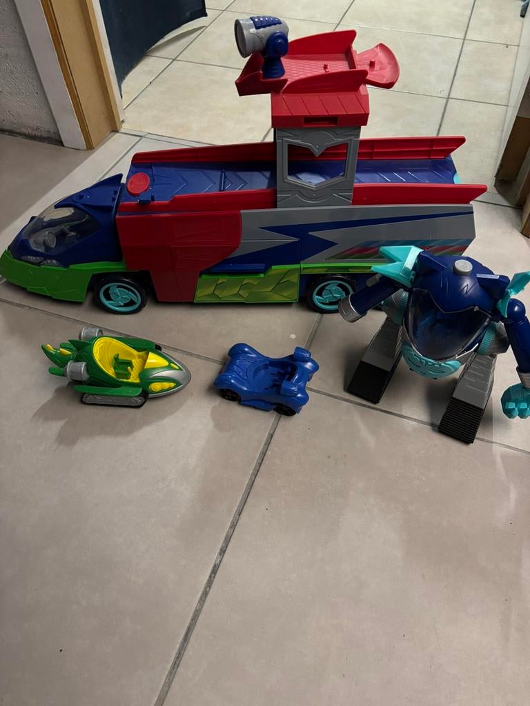 Pj mask, Kinderen en Baby's, Speelgoed | Actiefiguren, Ophalen, Zo goed als nieuw