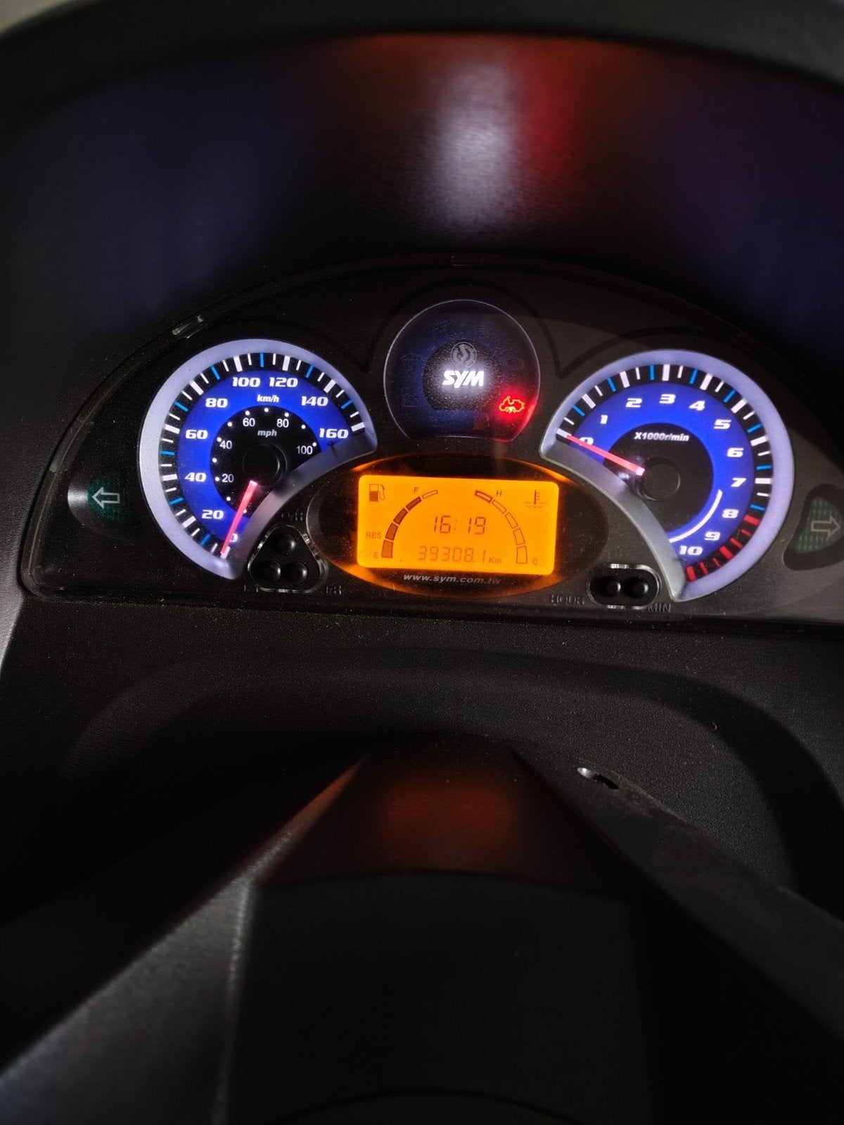 Sym GTS 250i Evo 2010 blauwe kleur, Motoren, Ophalen
