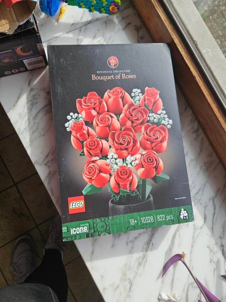 Lego rozen nog dicht in verpakking 2x, Ophalen, Lego