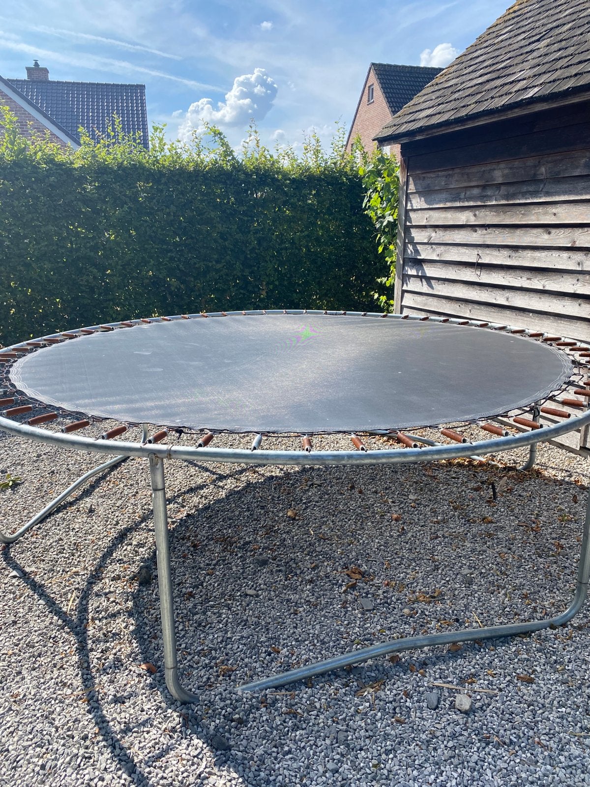 Gratis trampoline diameter 2,8m, Enlèvement, Utilisé