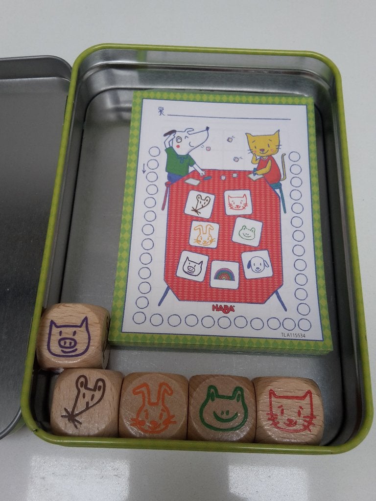 Haba spel Junior-5er-Pasch, 2-6 spelers, 5+, als nieuw, Enlèvement ou Envoi, Comme neuf