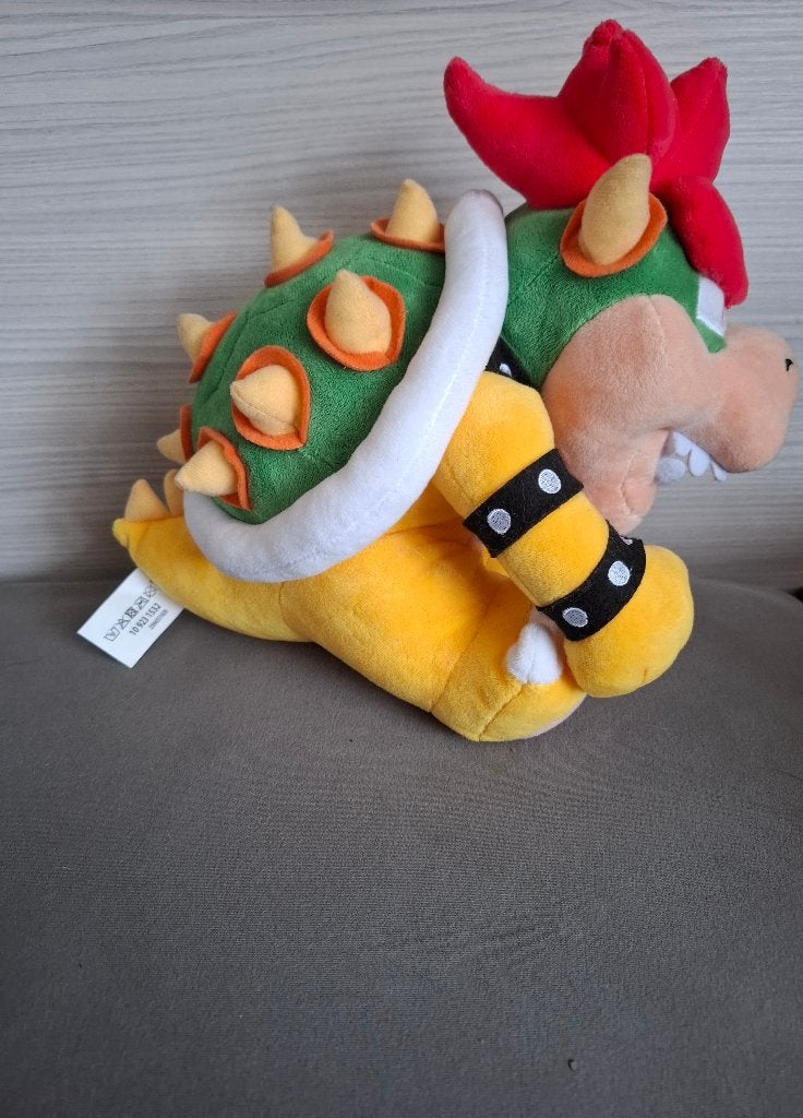 Knuffel bowser super mario, Kinderen en Baby's, Ophalen, Overige merken, Geel, Overige typen