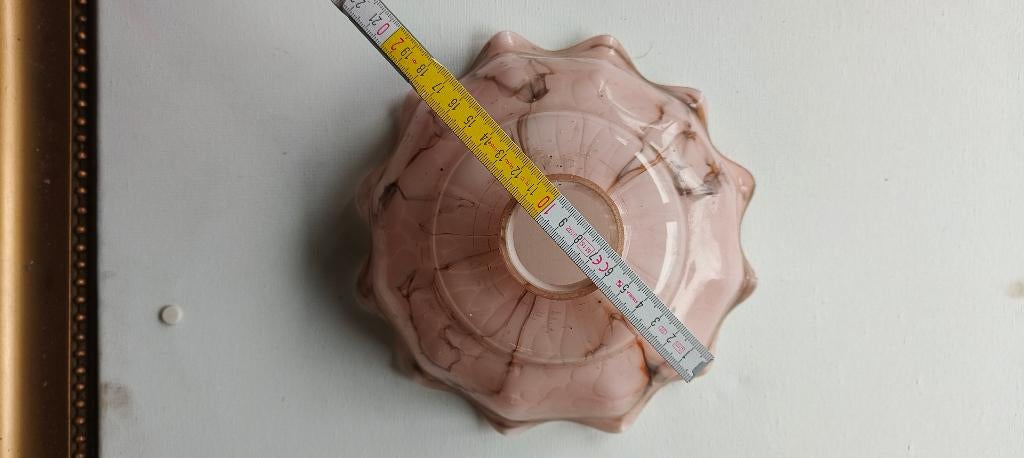 Art deco lampenkap, Ophalen