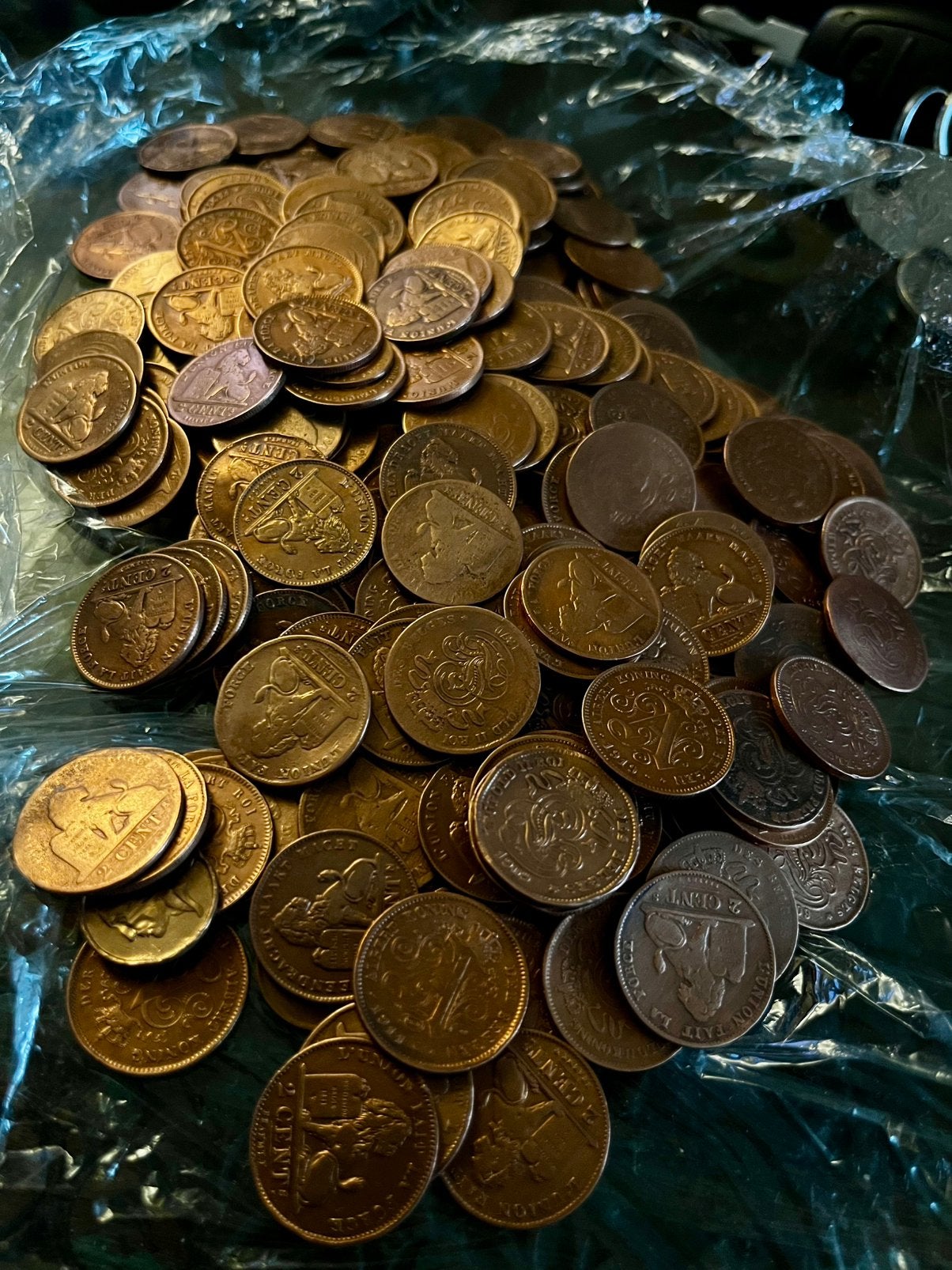 Lot de pièces en forme de lion, Enlèvement ou Envoi, Monnaie