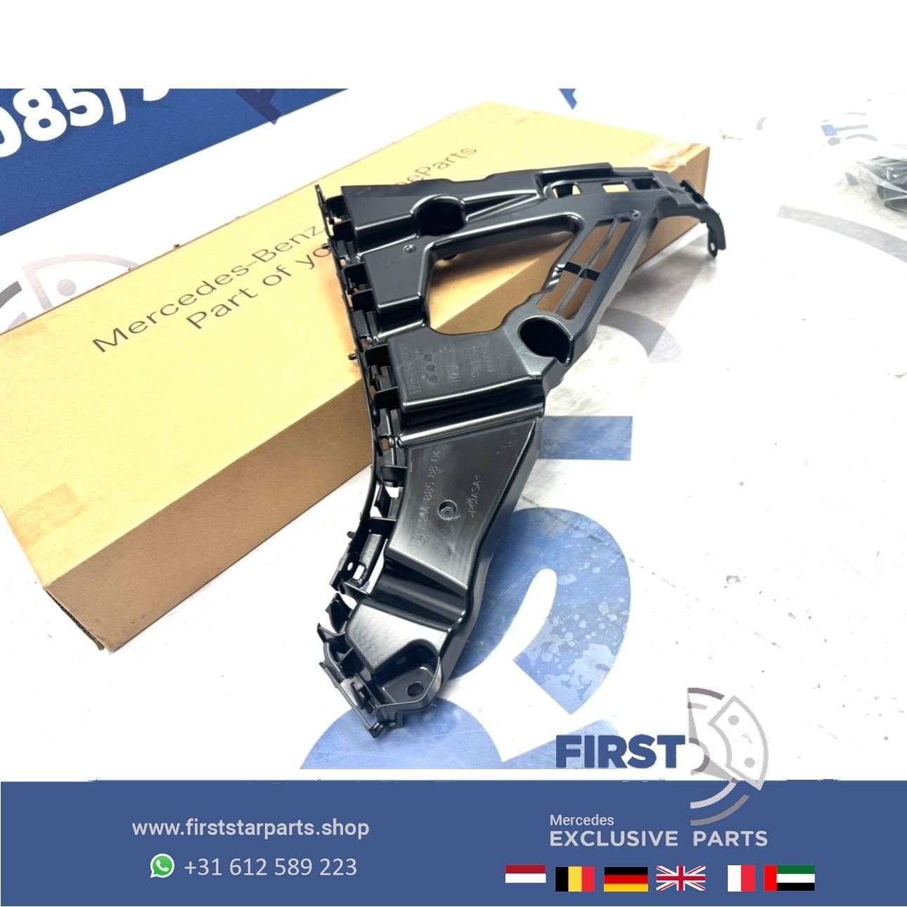 W214 BUMPER GELEIDER LINKS / RECHTS ACHTERBUMPER HOUDER A214, Utilisé, -, -, Enlèvement ou Envoi