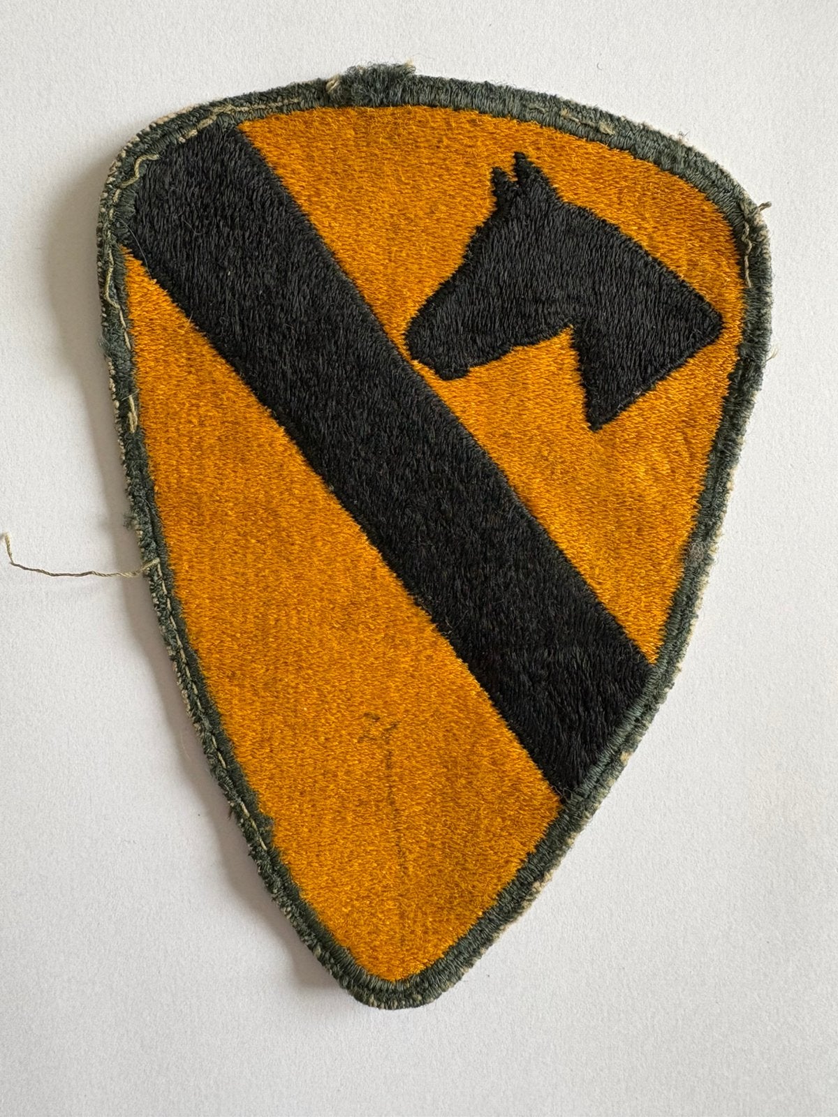 WW2 U.S. ARMY FIRST CAVALRY DIVISION PATCH, Enlèvement ou Envoi