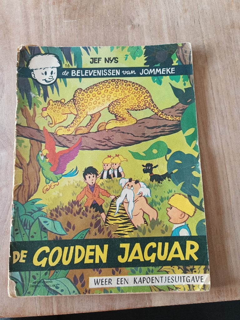 JOMMEKE STRIP, Boeken, Gelezen, Eén stripboek, Jef Nys., Ophalen of Verzenden