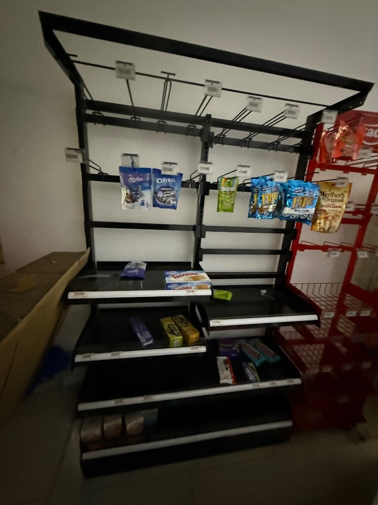 Gondole horeca, Enlèvement, Utilisé