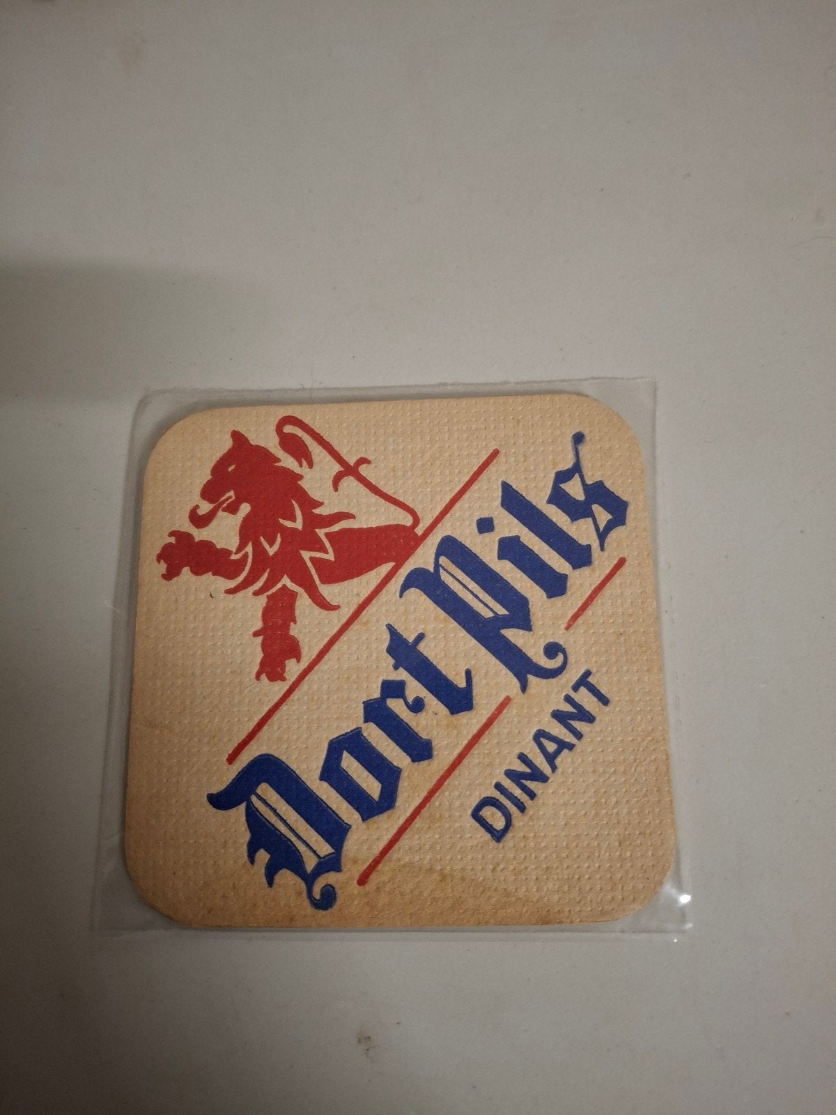 Oud bierviltje dort pils dinant, Ophalen of Verzenden