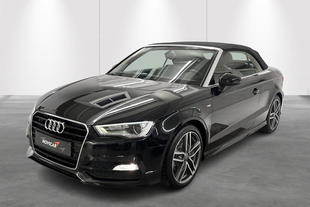 Audi A3 Cabriolet 1.4 TFSi S Line - GPS + AIRCO + SENSOREN, Autos, Audi, Achat, Cabriolet, Boîte manuelle, Noir