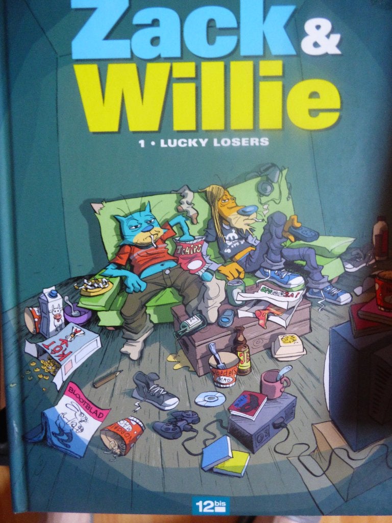 zack & willie   lucky losers ,   hardcover, Enlèvement ou Envoi